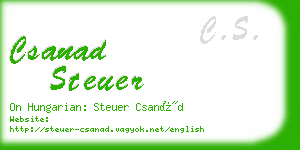 csanad steuer business card